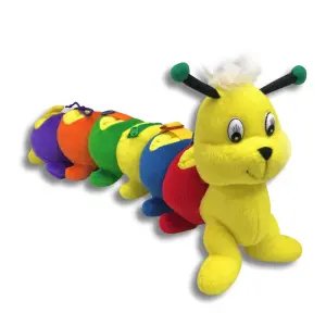 Peluş Eğitici Tırtıl 60 Cm