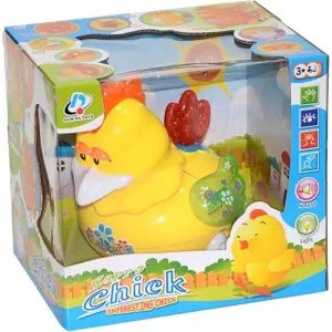 Sesli ve Işıklı Hareketli Mutlu Tavuk