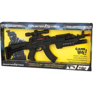 Counter Strike Işıklı ve Sesli Tüfek
