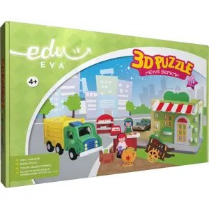 Edu Eva Meyve Sepetim 3D Puzzle