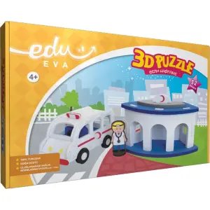 Edu Eva Bizim Hastane 3D Puzzle 52 Parça