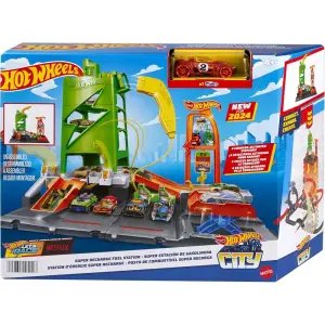 Hot Wheels Süper Şarj Yakıt İstasyonu Oyun Seti HTN79