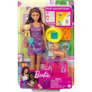 Barbie ve Köpekleri Oyun Seti HKD86