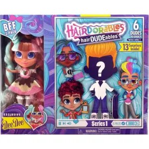 Hairdorables Hairdudeables Sıkı Dostlar - Dee Dee