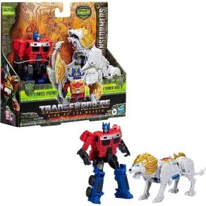 Transformers Rise Of The Beasts Optimus Prime & Lionblade F4622