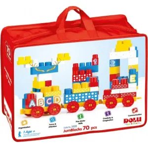 Dolu Çantalı Jumblocks 70 Parça