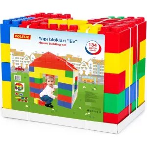 Polesie Ev Yapı Blokları 134 Parça Set