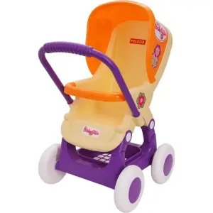 Polesie Alisa 4 Teker Oyuncak Bebek Arabası - Sarı