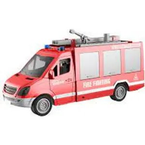 Işıklı ve Sesli Sürtmeli Su Atan İtfaiye Aracı 1:16