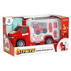 Çantalı Aksesuarlı İtfaiye Kurtarma Aracı Seti