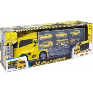 İnşaat Araçları & Taşıyıcı Kamyon Oyun Seti