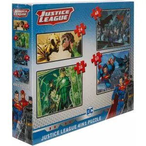 Dc Justice League 4 İn 1 Puzzle