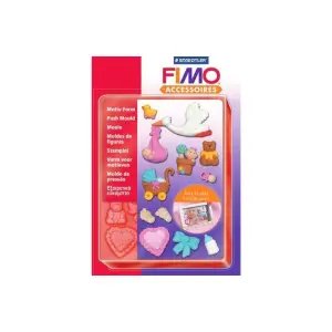 Fimo Mini Silikon Hamur Kalıbı Hoşgeldin Bebek
