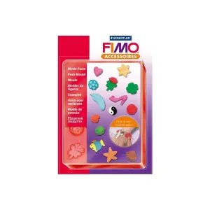 Fimo Mini Silikon Hamur Kalıbı Çiçekler - Deniz Canlıları