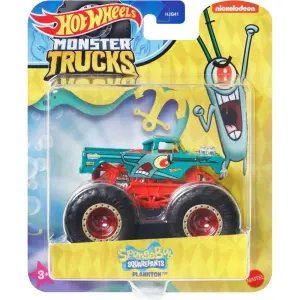 Hot Wheels Monster Trucks Süngerbob Temalı Araçlar - Plankton HWN80