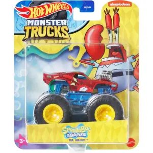Hot Wheels Monster Trucks Süngerbob Temalı Araçlar - Mr. Krabs HWN79