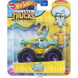 Hot Wheels Monster Trucks Süngerbob Temalı Araçlar - Squidward HWN78