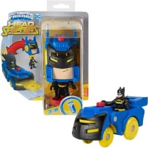 İmaginext Dc Super Friends Head Shifters Batman & Batmobile HGX91