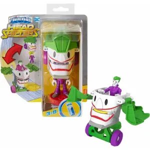 İmaginext Dc Super Friends Head Shifters The Joker & Laff Mobile HGX92