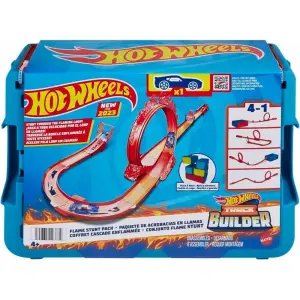 Hot Wheels Track Builder Alev Temalı Akrobasi Seti HMC04