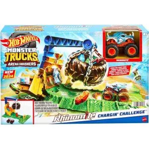 Hot Wheels Monster Trucks Rhinomite Muhteşem Mücadele Oyun Seti HTP18