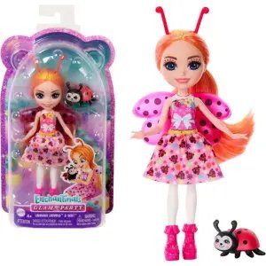 Enchantimals Popüler Karakter Bebekler - Ladonna Ladybug & Waft HNT57