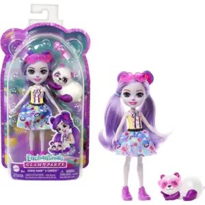 Enchantimals Popüler Karakter Bebekler - Pemma Panda & Clamber HNT58