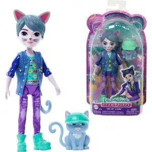 Enchantimals Popüler Karakter Bebekler - Cole Cat & Claw HNT59