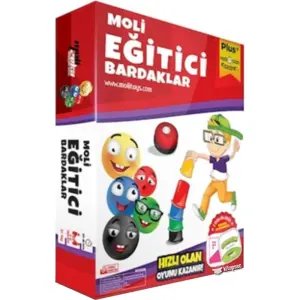 Moli Eğitici Bardaklar Plus+ Kutu Oyunu