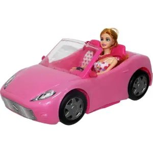 Manken Bebek ve Pembe Arabası Oyun Seti