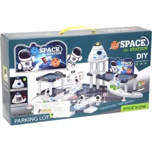Işıklı Uzay İstasyonu Araçları ve Astronotlar Oyun Seti