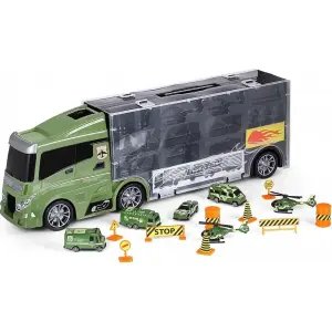 Taşıyıcı Tır ve Askeri Araçları Oyun Seti