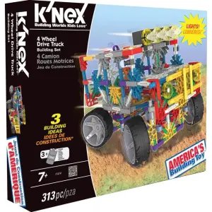K'nex 4 Çeker Kamyon (Led Işık ve Motorlu)