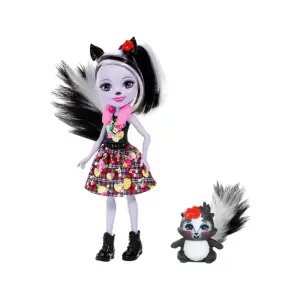 Enchantimals Ana Karakter Bebekler - Sage Skunk & Caper