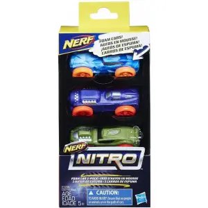 Nerf N-Strike Nitro Araba 3'lü Paket - E1236