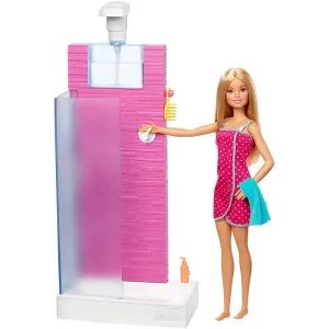 Barbie Bebek ve Oda Setleri Banyo FXG51