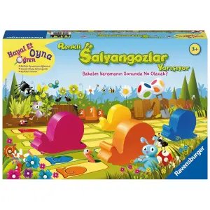 Renkli Salyangozlar Yarışıyor Ravensburger