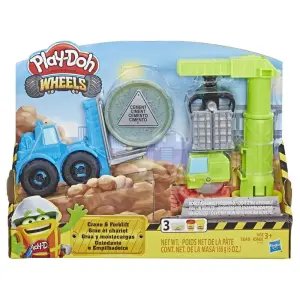 Play-Doh Çalışkan Vinç ve Forklift