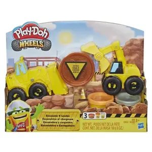 Play-Doh Çalışkan Buldozer ve Kepçe