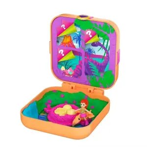 Polly Pocket Sürprizlerle Dolu Micro Oyun Setleri - Dino Keşfi
