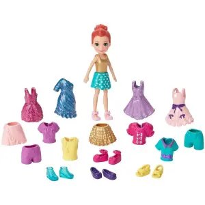 Polly Pocket Ekose Şıklığı Kıyafet Seti