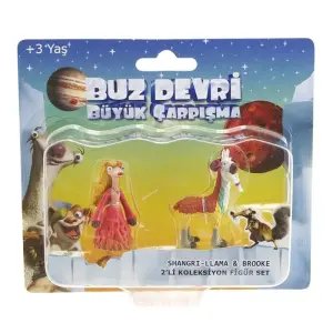 Buz Devri Shangri Llama & Brooke 2'li Koleksiyon Figür Set