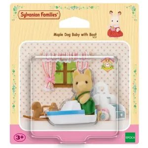 Sylvanian Families Sarı Bebek Köpek ve Teknesi