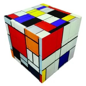 V-Cube 3 Mondrian Klasik Rubik Küp