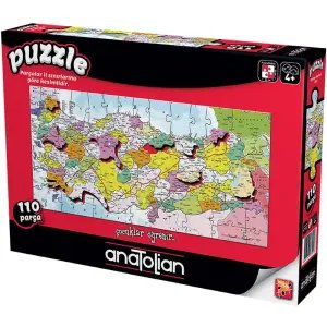 Anatolian 110 Parça Türkiye Haritası Puzzle 7401