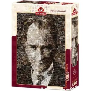 Art Puzzle Mustafa Kemal Atatürk - Yavuz Bozkurt 1000 Parça 4405