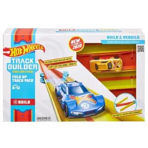 Hot Wheels Track Builder Tasarla ve Yeniden Oluştur Katlanır Pist GLC91