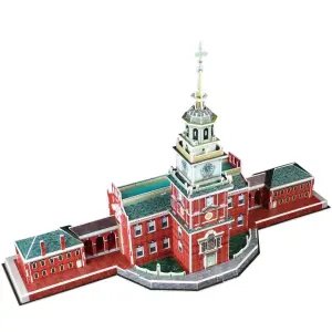 Cubic Fun 3D Puzzle Bağımsızlık Salonu - Abd