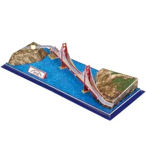 Cubic Fun 3D Puzzle Golden Gate Köprüsü - Abd