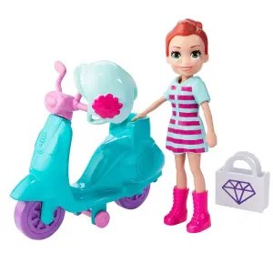 Polly Pocket ve Bisikleti Oyun Setleri GFP94